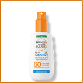 Ambre Solaire Sensitive Advanced SPF 50+ Ceramide Protect Sunscreen Spray For Kids