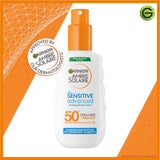 Ambre Solaire Sensitive Advanced SPF 50+ Ceramide Protect Sunscreen Spray For Adults