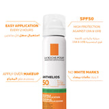 Anthelios Invisible Sunscreen Face Mist SPF 50 +