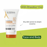 Exomega Emollient Sunscreen SPF50+ For Dry to Atopic Skin