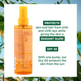 Polysianes Dry Oil Sunscreen Body & Hair SPF30