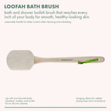 Bath Bamboo Loofah Brush