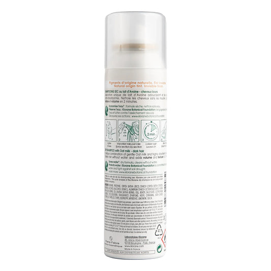 Dry Shampoo with Oat Milk - Dark Hair