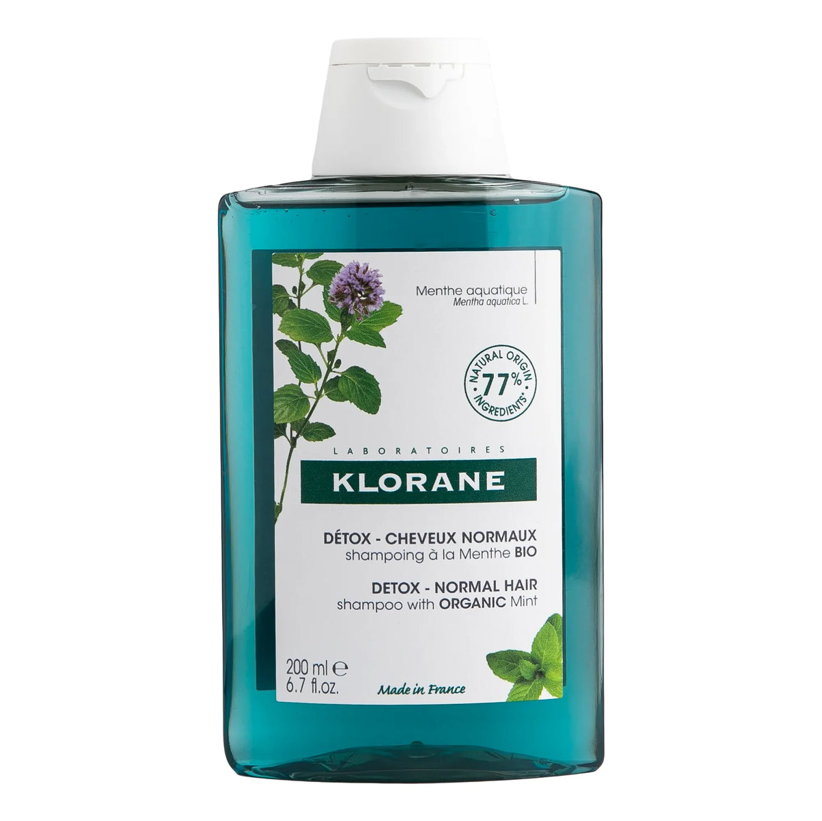 Shampoo with Organic Mint Detox
