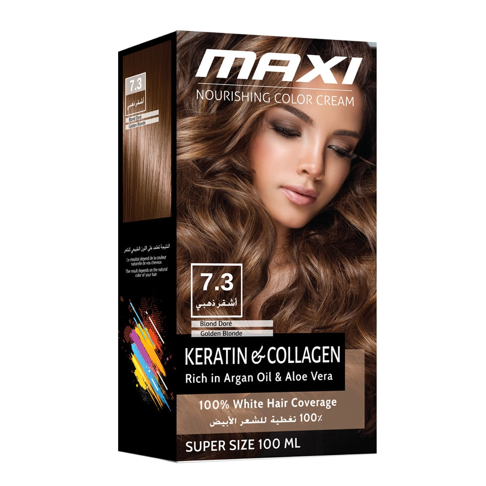 Nourishing Color Cream 7.3 Golden Blonde Kit