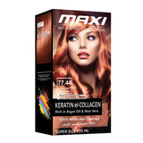 Nourishing Color Cream 77.44 Light Copper Mahogany Blonde Kit