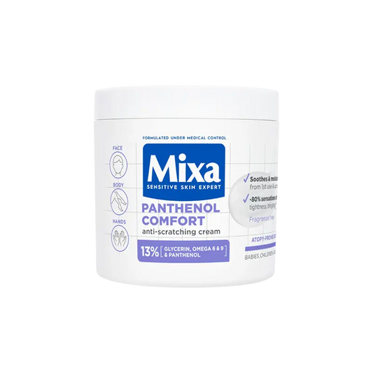 Panthenol Comfort Moisturizing Cream Jar - Anti-Scratching Cream - For Dry Skin, Atopy Prone Skin and Eczema