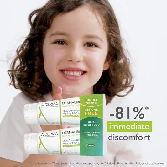 Buy 1 Dermalibour+ Cica-Creme Reparatrice Assainissante 100ml Get 1 FREE