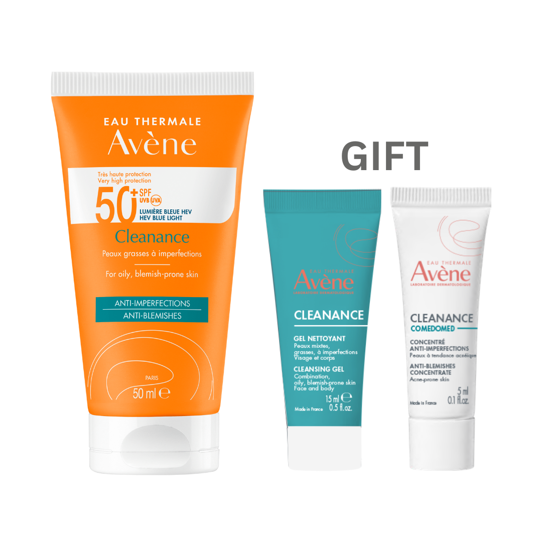 Buy Cleanance sunscreen SPF 50+ & Get Cleanance Gel 15ml + Comedomed 5ml