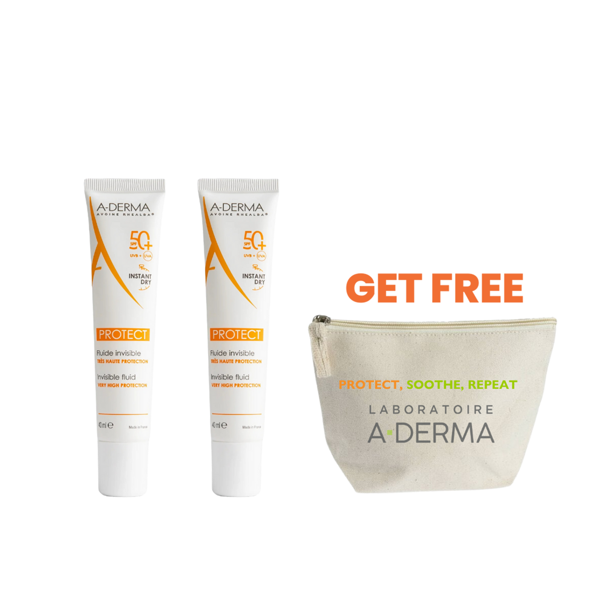 Protect Invisible Fluid SPF 50+ Duo