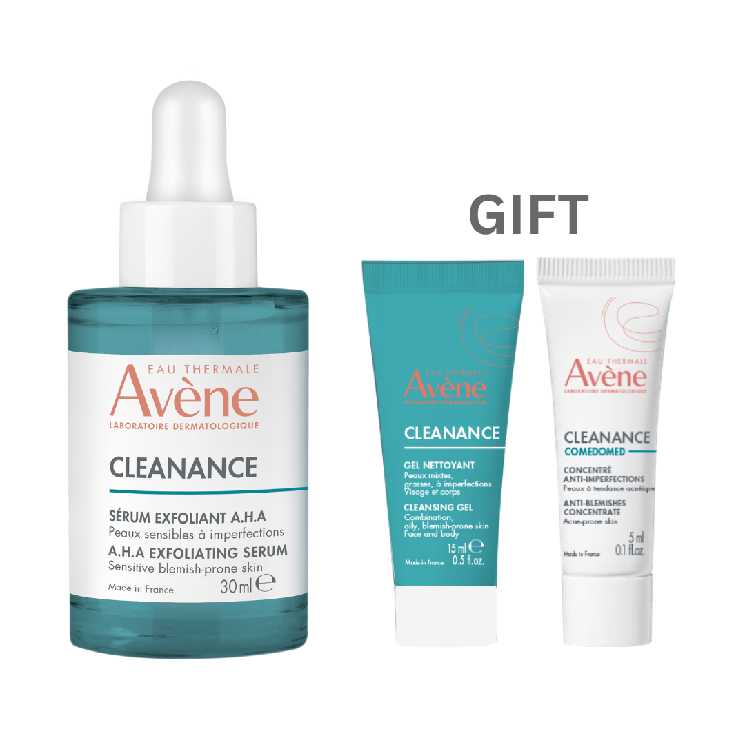 Buy Cleanance Exfoliant AHA Serum & Get Cleanance Gel 15ml + Comedomed 5ml