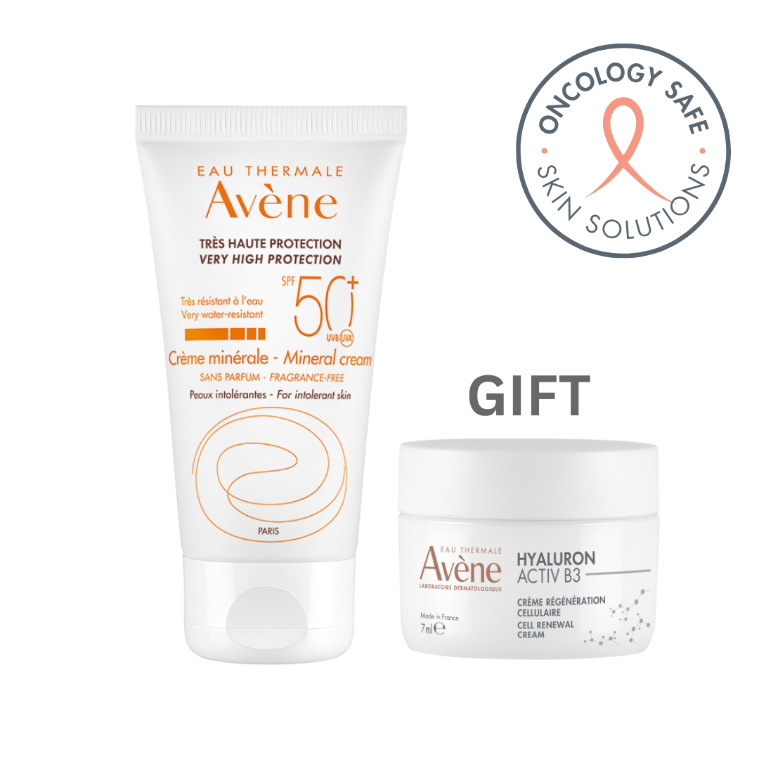 BUY Cream SPF 50+ Mineral  Peaux Intolerante & GET hyaluron activ b3 day cream 7ml