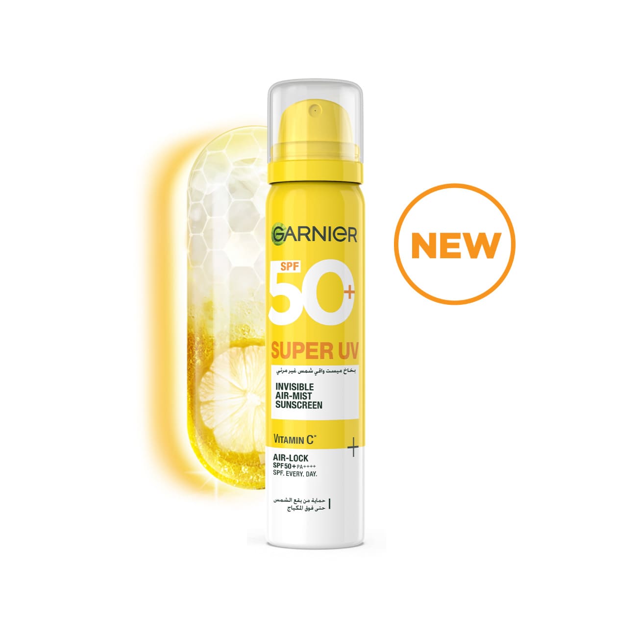 Super UV Invisible Air Mist Face & Body Sunscreen SPF 50+