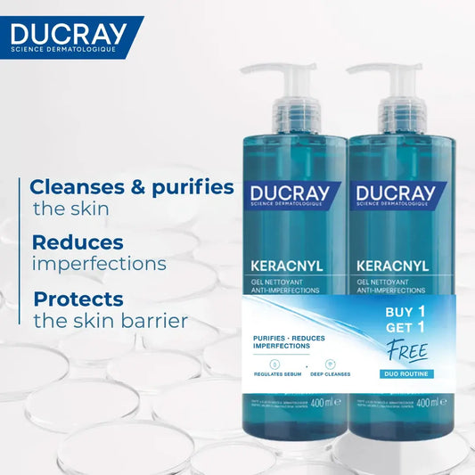 Buy 1 Keracnyl Gel Nettoyant 400ml Get 1 FREE