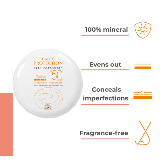Avène High Protection Compact tinted, Sand, SPF50