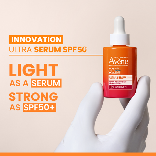 Ultra Plumping Serum SPF 50+ Sunscreen | Ultra Light Hydrating Hyaluronic Acid Serum