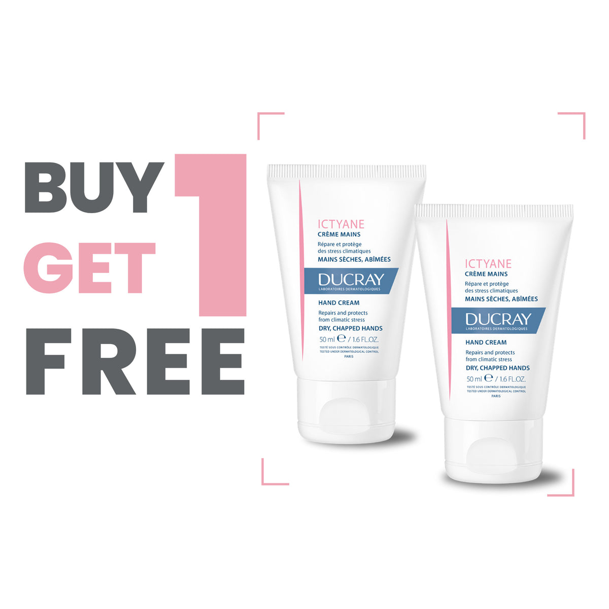 Buy 1x Ictyane Hand Cream Get 1x FREE