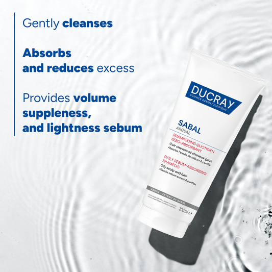 Sabal Argeal daily sebum-absorbing shampoo for oily hair