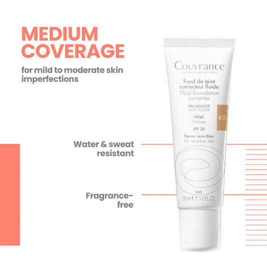 Fluid Foundation Corrector SPF20 - Honey