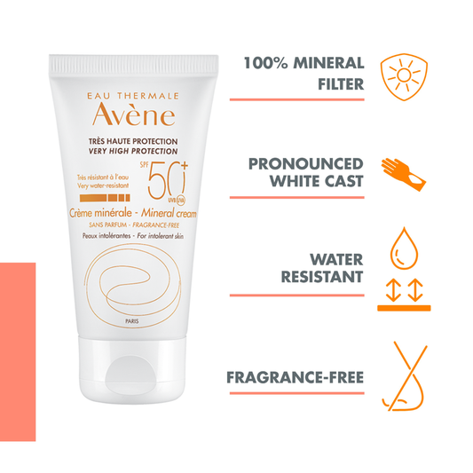 Avène Very High Protection Mineral Cream SPF50+