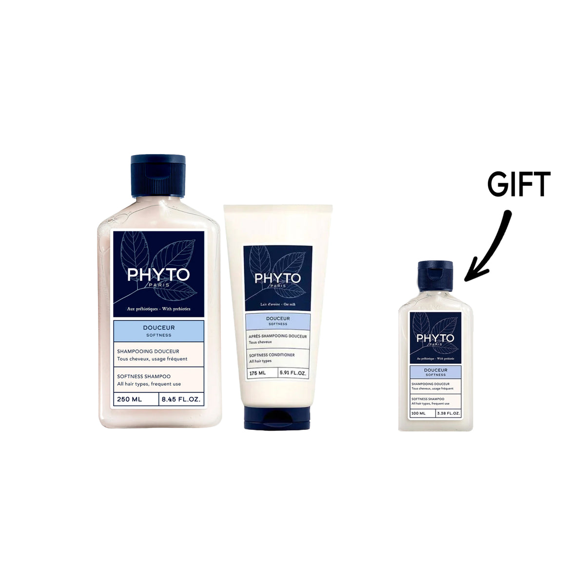 Buy one Softness Shampoo + Softness Conditioner Get Softness Shampoo 100 ml FREE