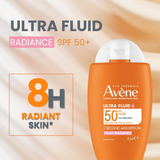 Ultra Fluid Éclat Radiance SPF50+ Sunscreen | Ultra Light Hydrating Micropigments Tinted Sunscreen