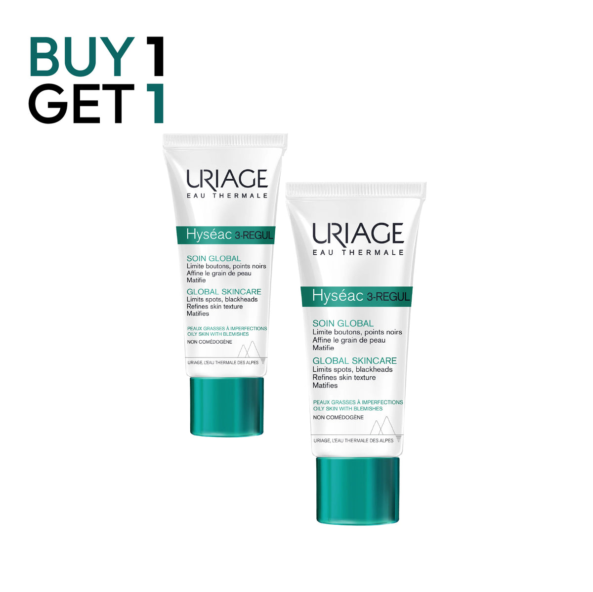 Buy 1 Hyséac 3-Regul Global Tinted SPF 30+ Get 1 FREE