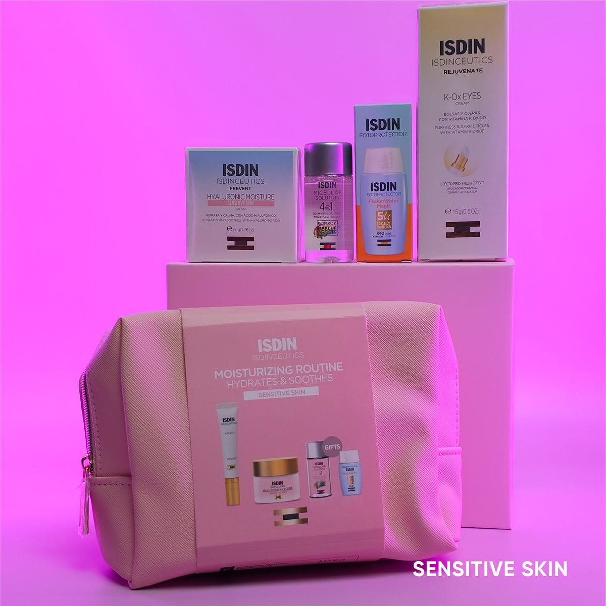 Pink Routine Set for Sensitive Skin