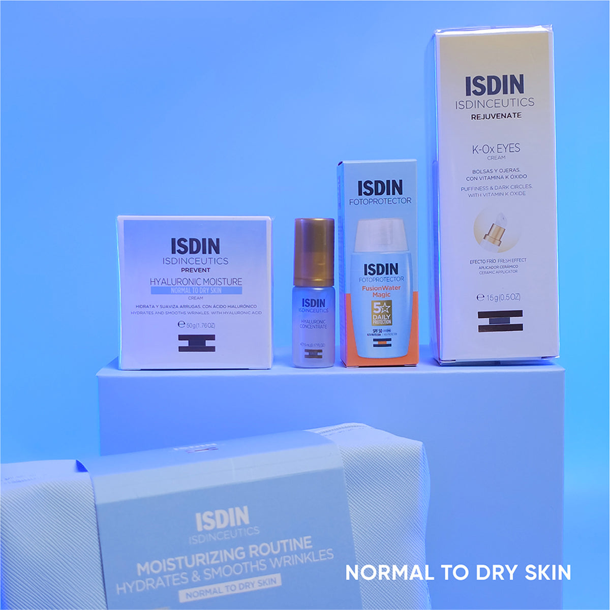 Blue Routine Set for Normal Skin