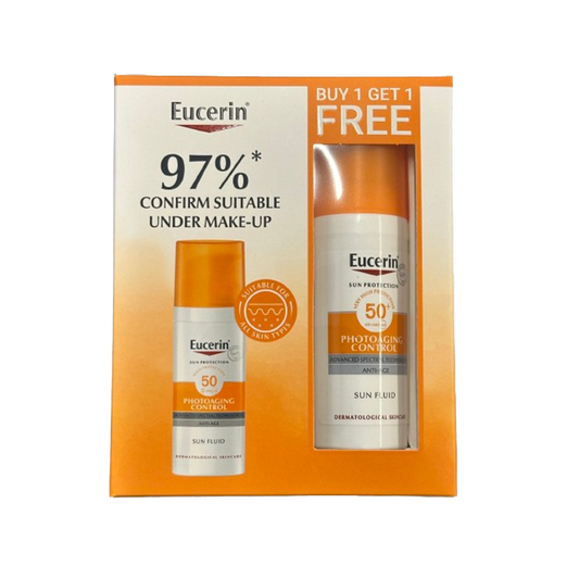 Face DUO Sunscreen Photoaging Control Anti-Age Sun Fluid SPF 50 Buy 1 Get 1 Free