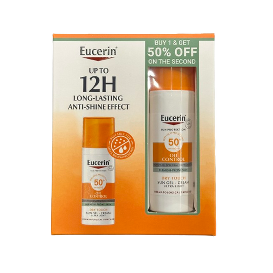 Face DUO Sunscreen Oil Control Gel-Cream Dry Touch SPF 50+ Buy 1 Get 50% on the Second