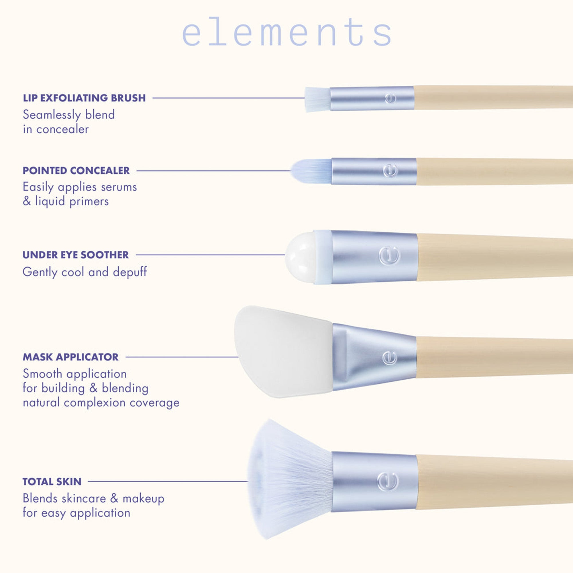 Brush Hydro Glow Kit (5) - Elements Collection