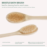 Bath Bamboo Bristle Brush