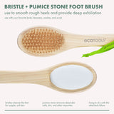 Bath Bamboo Foot Brush & Pumice