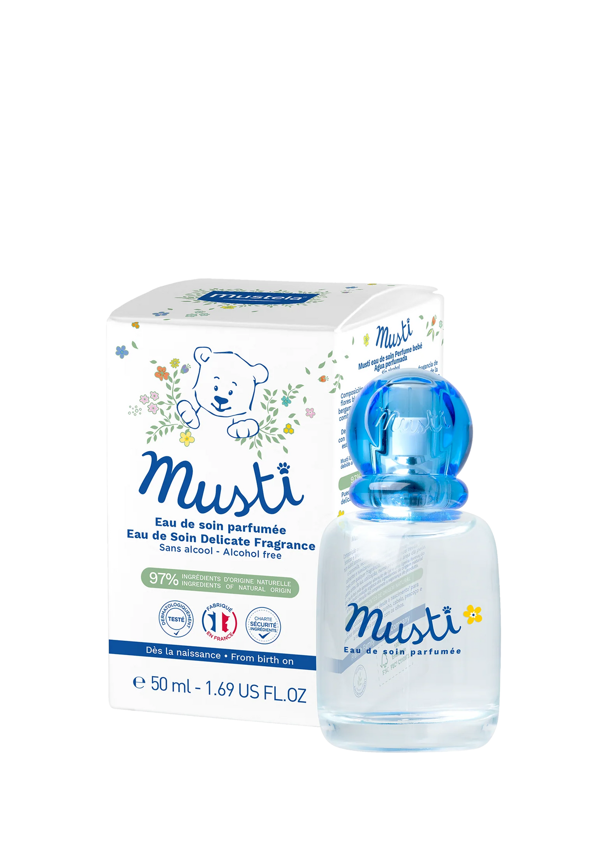 Eau De Soin Delicate Fragrance - Musti