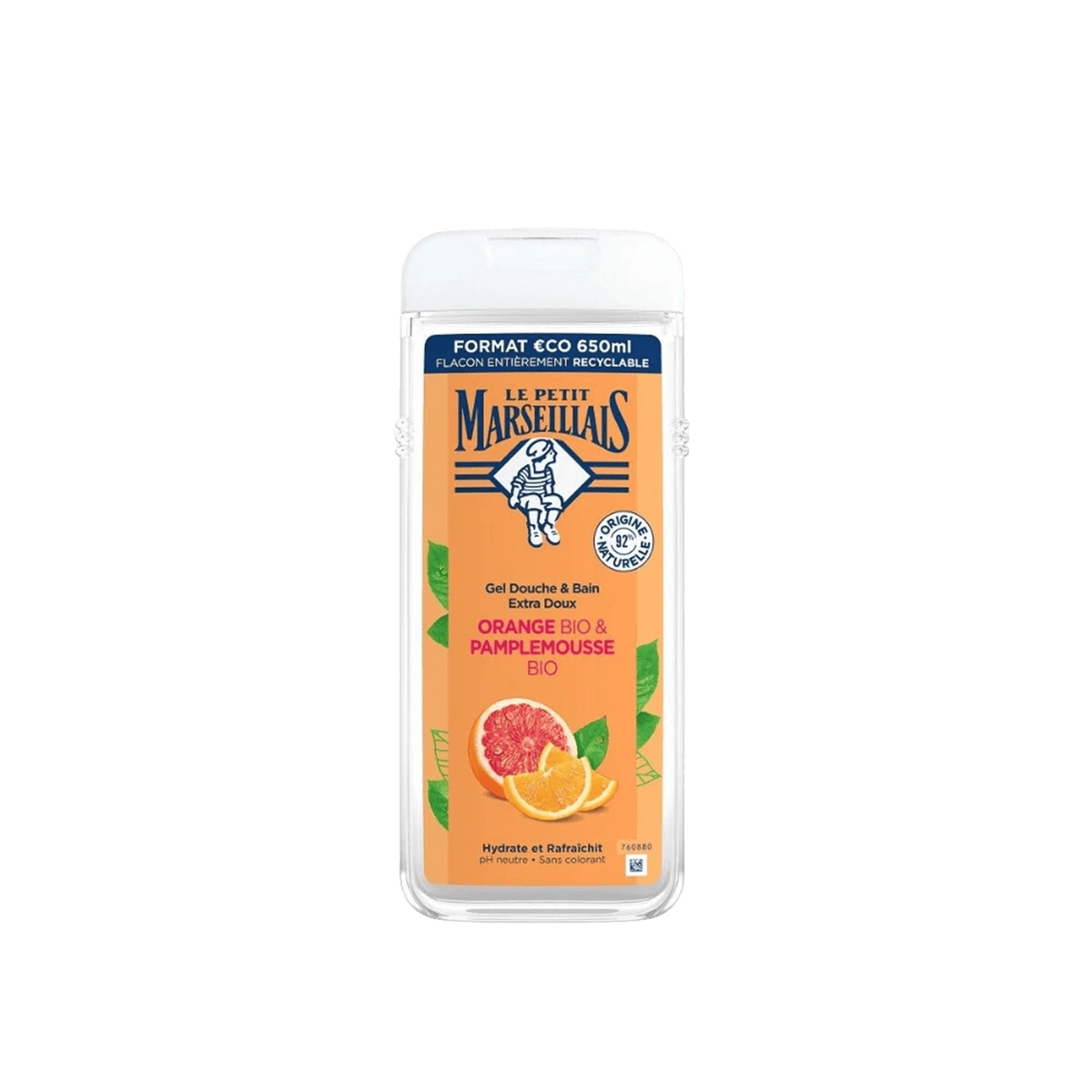 Shower Gel Orange Bio & Pamplemousse Bio