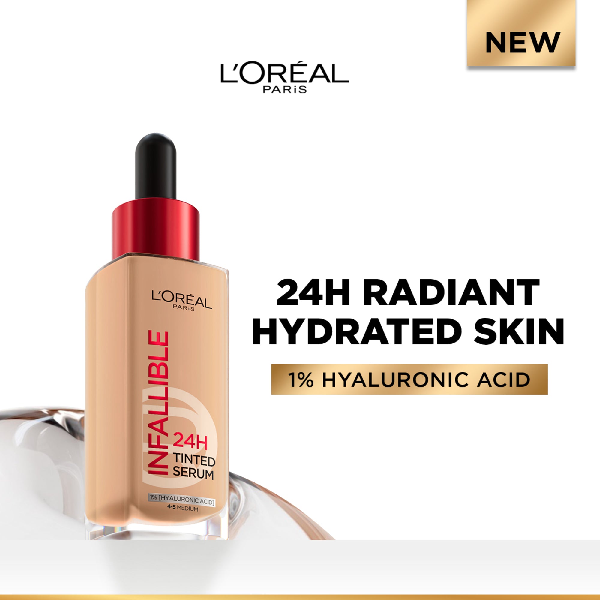 Infallible Tinted Serum 24H