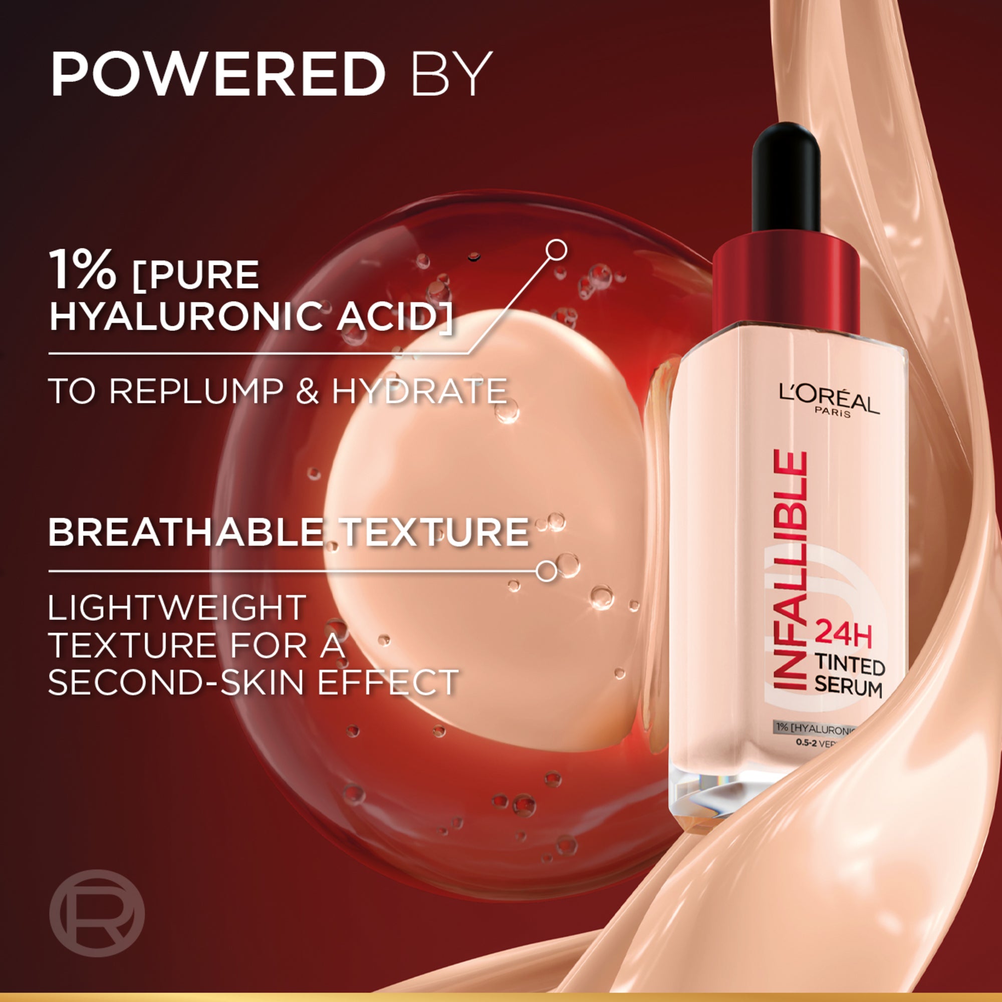 Infallible Tinted Serum 24H