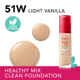 Healthy Mix Clean Foundation 51 Light Vanilla