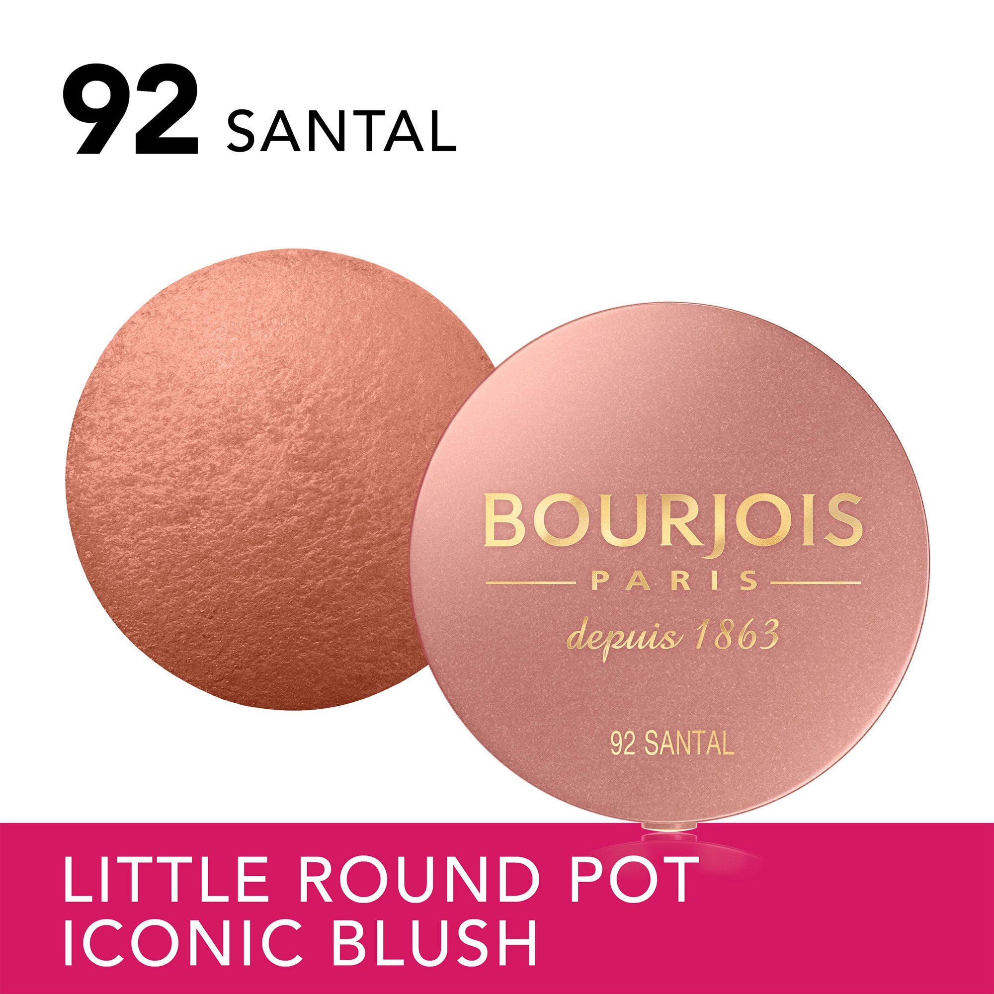 Little Round Pot Blusher 092 Santal