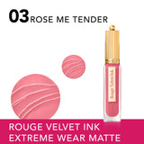 Rouge Velvet Ink Matte Liquid Lipstick 03 Rose Me Tender