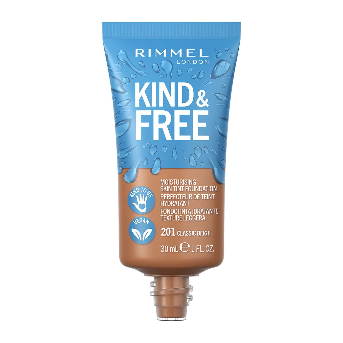 Kind & Free Foundation 201 Classic Beige