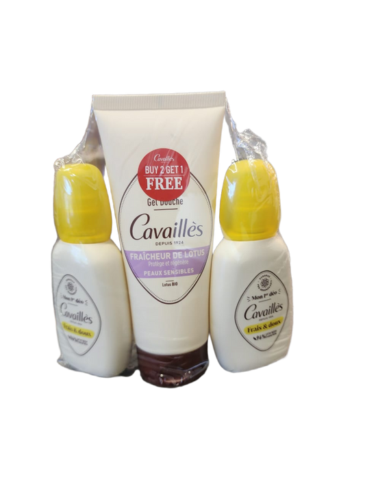 Buy 2 deo kids get 1 gel douche free