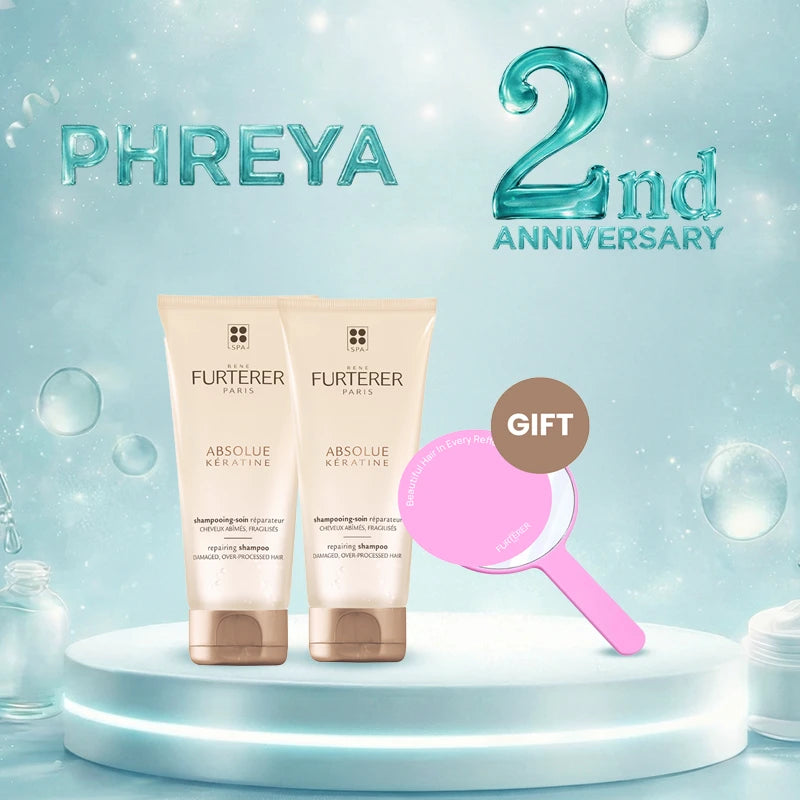 2 X Absolue Keratine Shampoo X FREE Gift