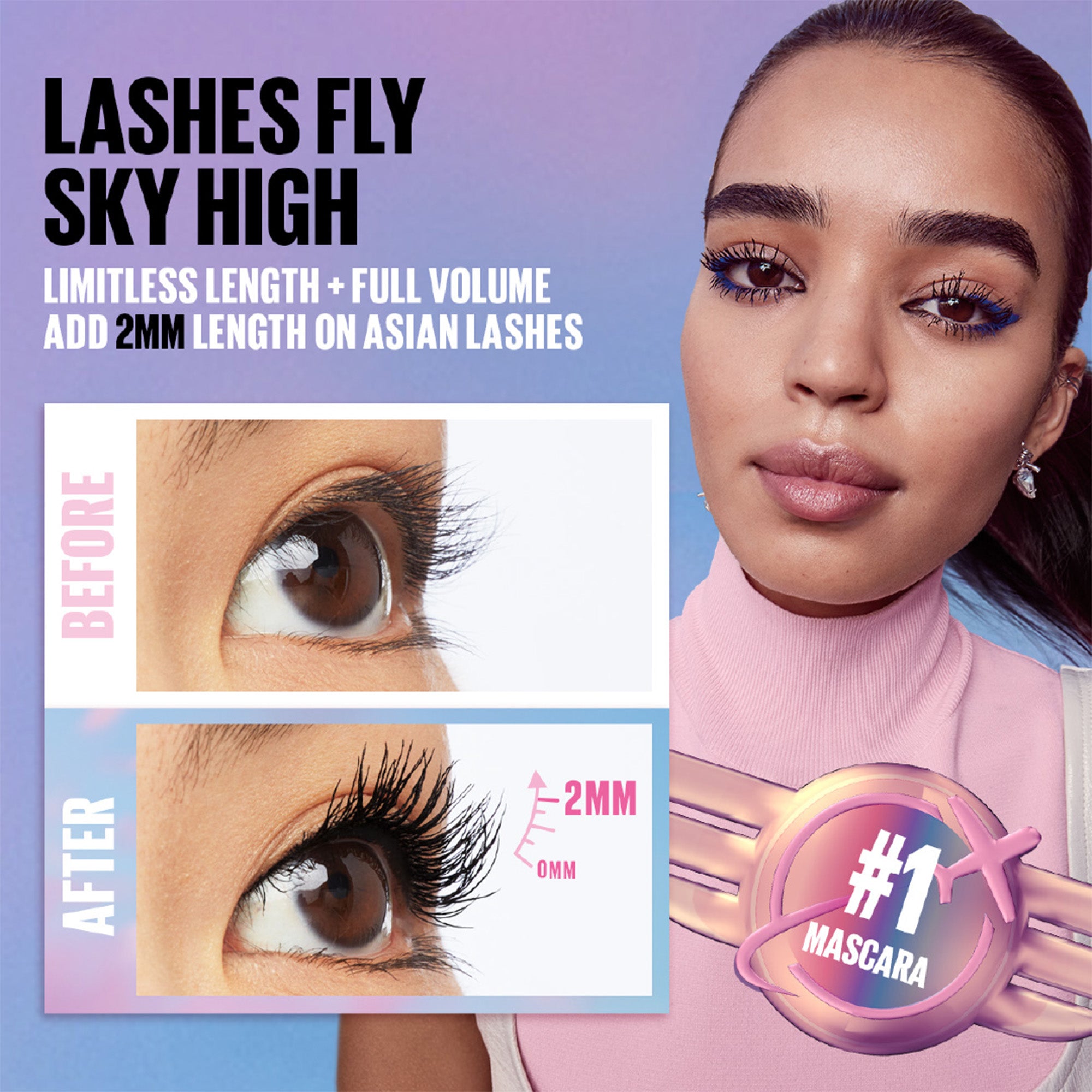Lash Sensational Sky High Full Volume Length Long Lasting Mascara