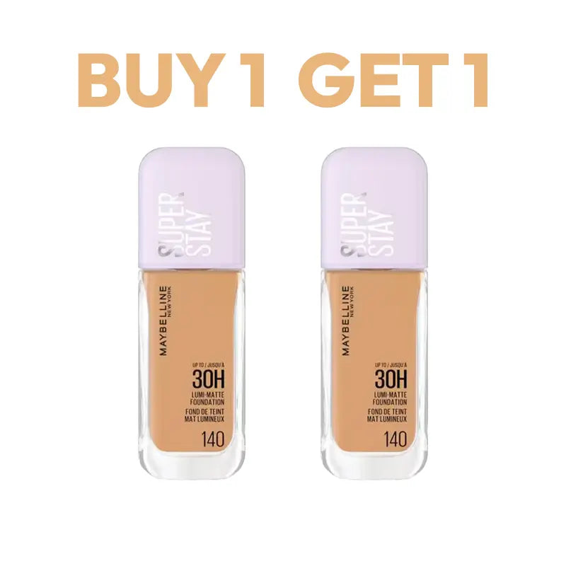 Buy 1 Super Stay Lumi Matt Foundation 140 Get 1 FREE