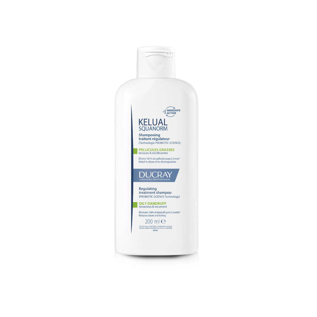 Ducray Kelual squanorm anti-dandruff treatment shampoo - Oily dandruff
