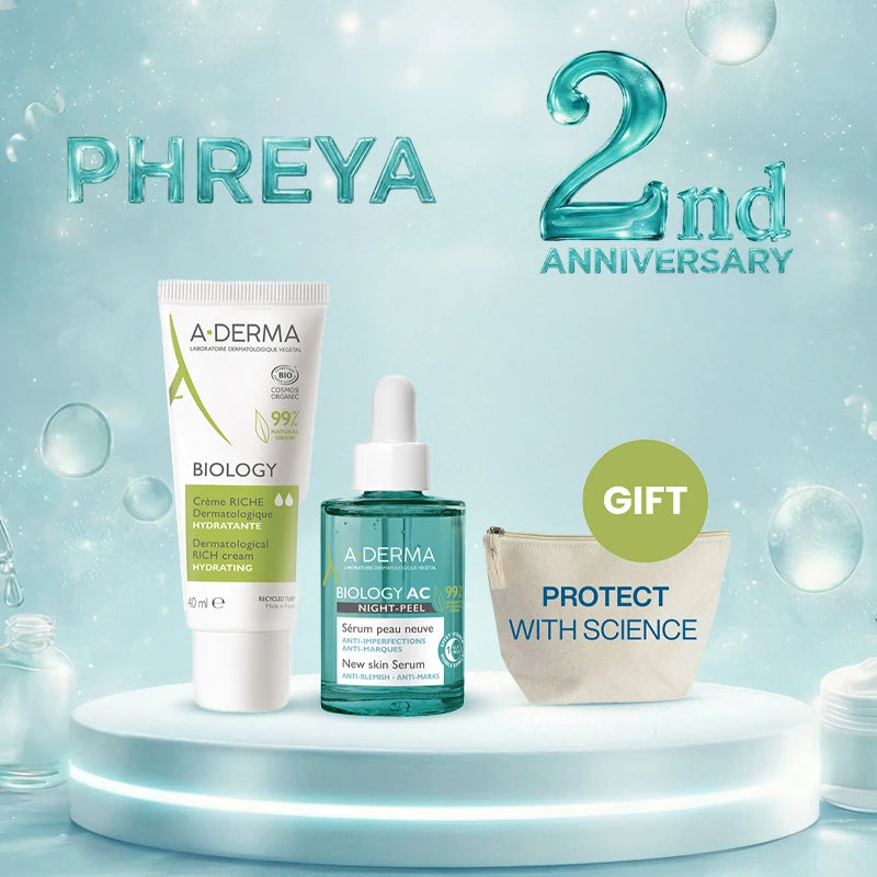 Biology Rich Cream X Night Peel X FREE Pouch