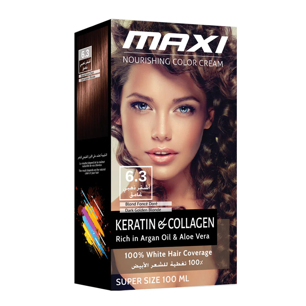 Nourishing Color Cream 6.3 Dark Golden Blonde Kit