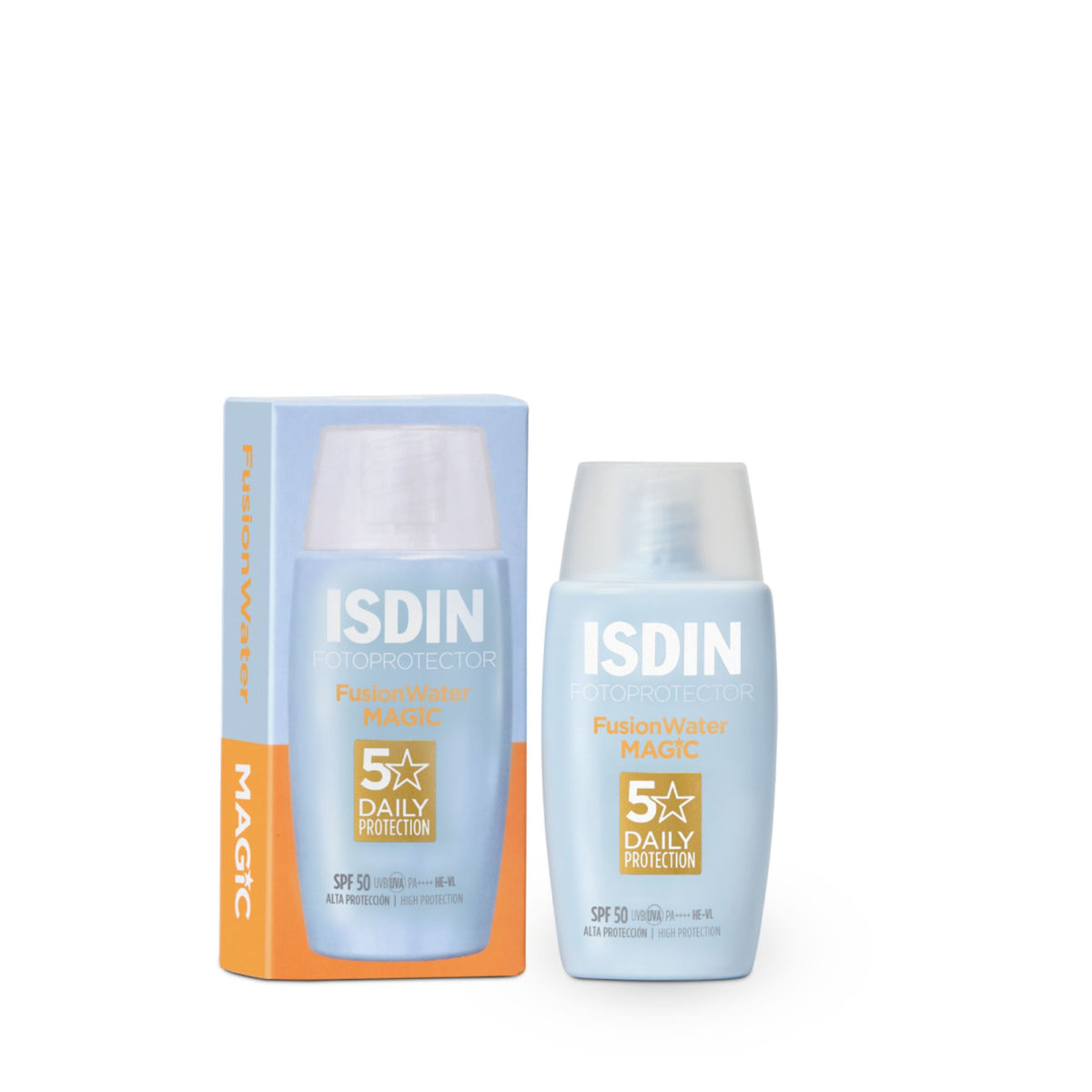 Fotoprotector Fusion Water Magic SPF 50 + 